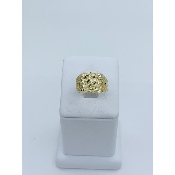 ❤️ Real 10k Gold Ring Nugget Men's or women's size
